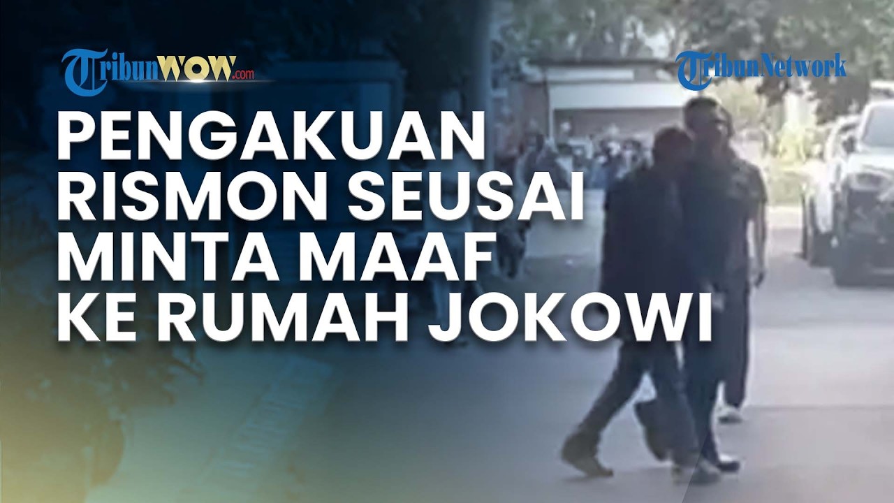 Pengakuan Rismon Sianipar seusai Minta Maaf ke Rumah Jokowi dan Akui Ijazah Presiden ke-7 Asli