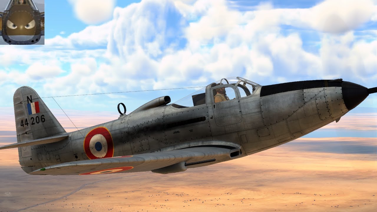 War Thunder SIM - French P63 - With Friends