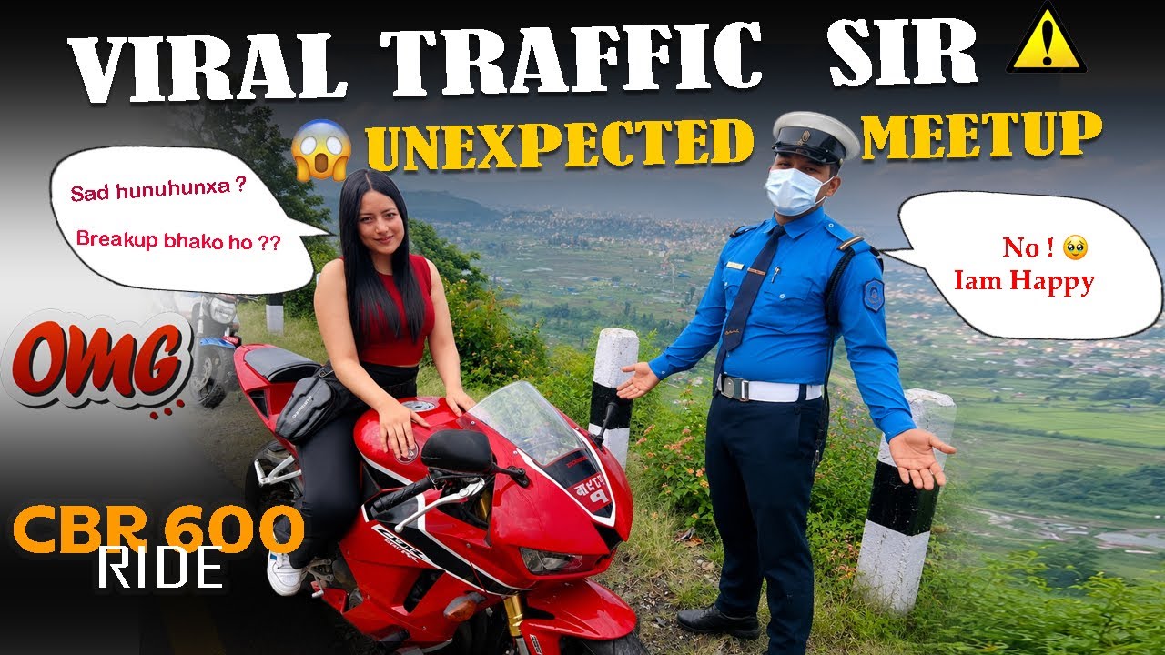 Viral 🚔 Traffic Officer Caught Me on My CBR600!