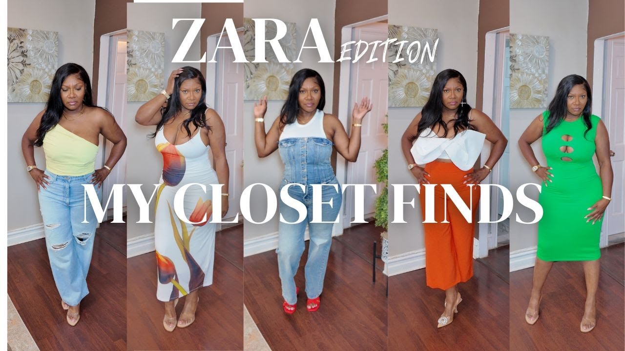 ZARA EDITION- MY CLOSET FINDS- MY FIVE FAV LOOKS