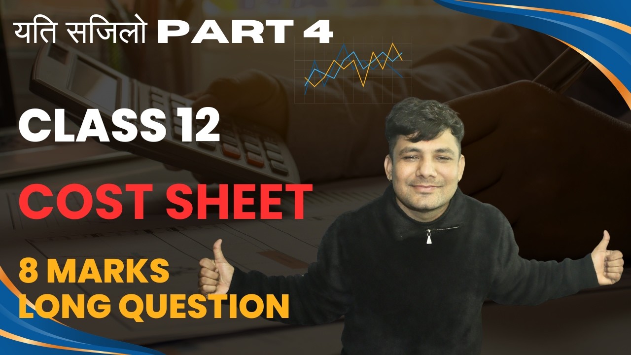 Unit / Output Costing | Day 4 | Cost Accounting | Good Luck Classes Mahendranagar