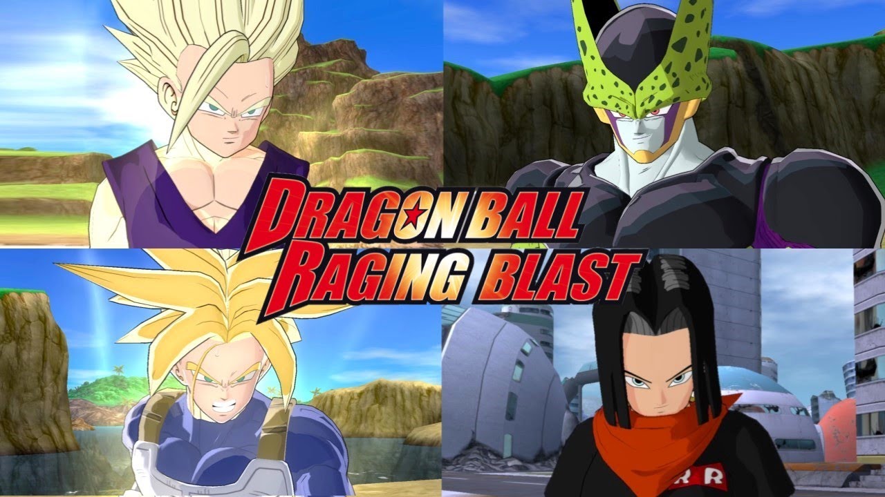 Dragon Ball Raging Blast - Android Saga (4K 60FPS)