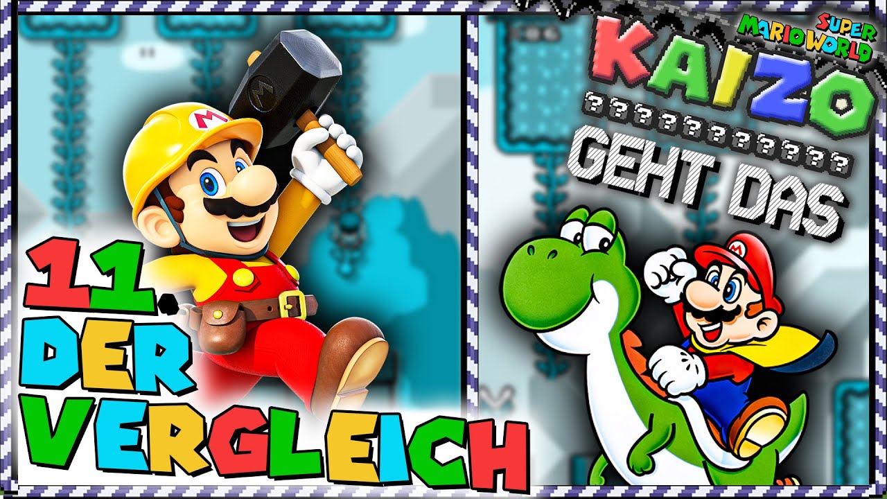 Kaizo geht das! - Der direkte Vergleich: SMW vs. Super Mario Maker 2 | #11