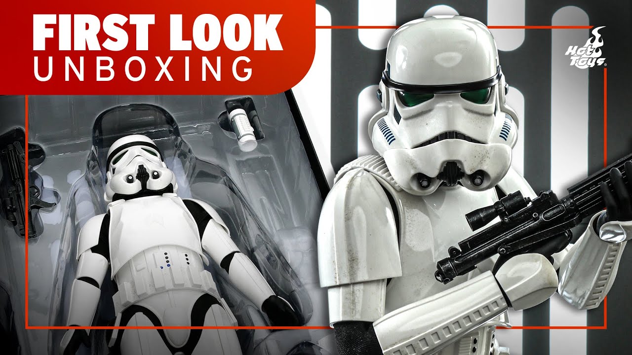 Hot Toys Stormtrooper with Death Star Environment Figure Unboxing | First Look