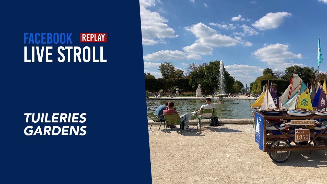 Stroll in the Tuileries gardens, Paris, 09.02.20