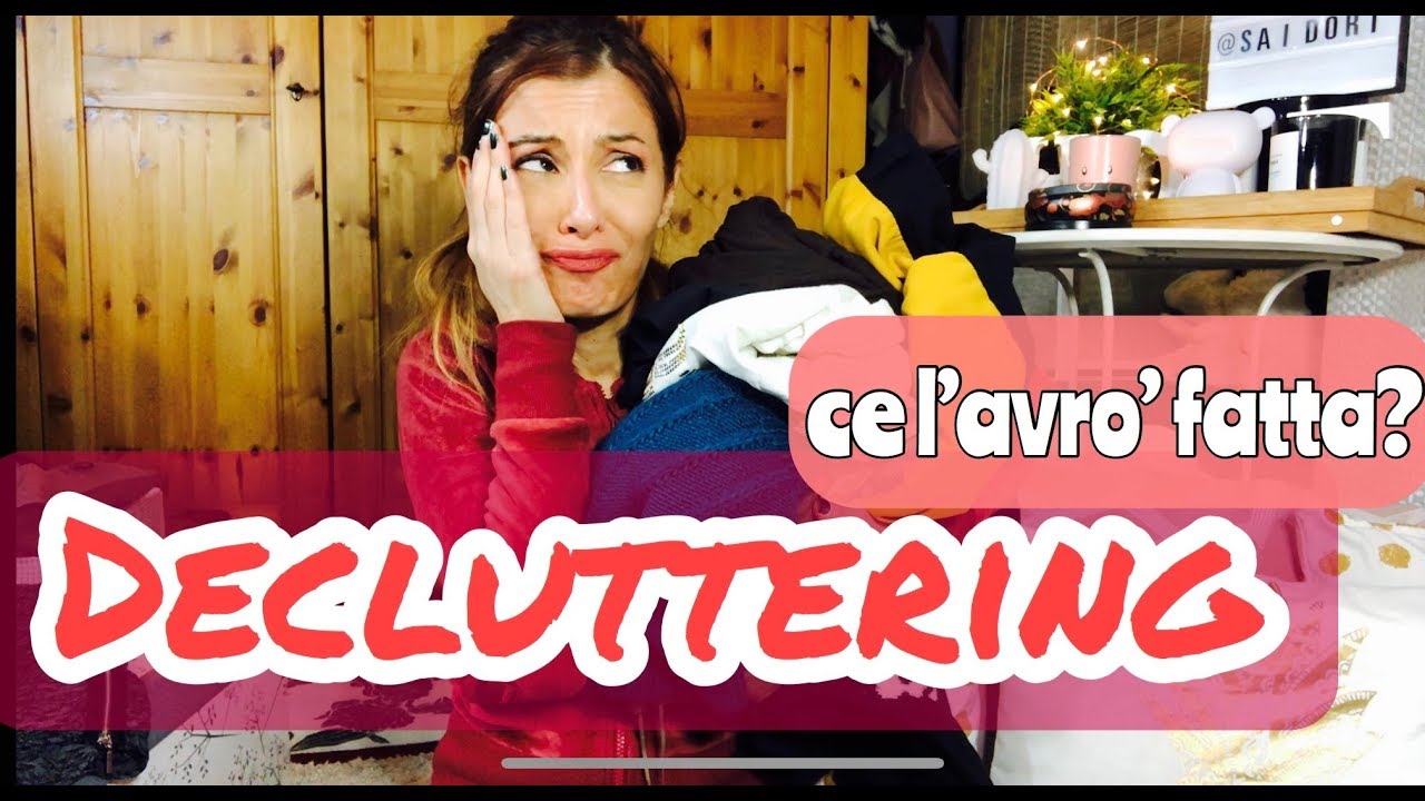 DECLUTTERING ABITI INVERNALI !