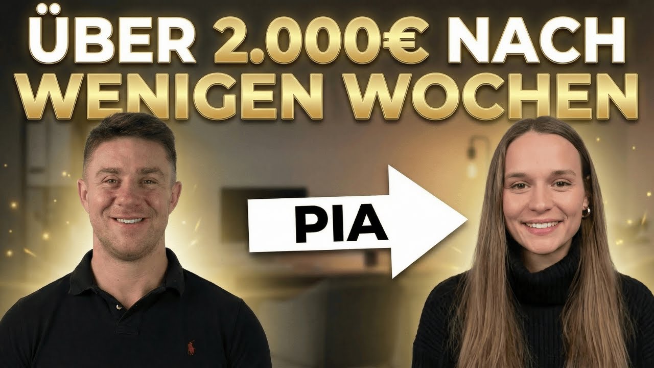 Erfolgsinterview mit Pia - Über 2.000€ nach wenigen Wochen