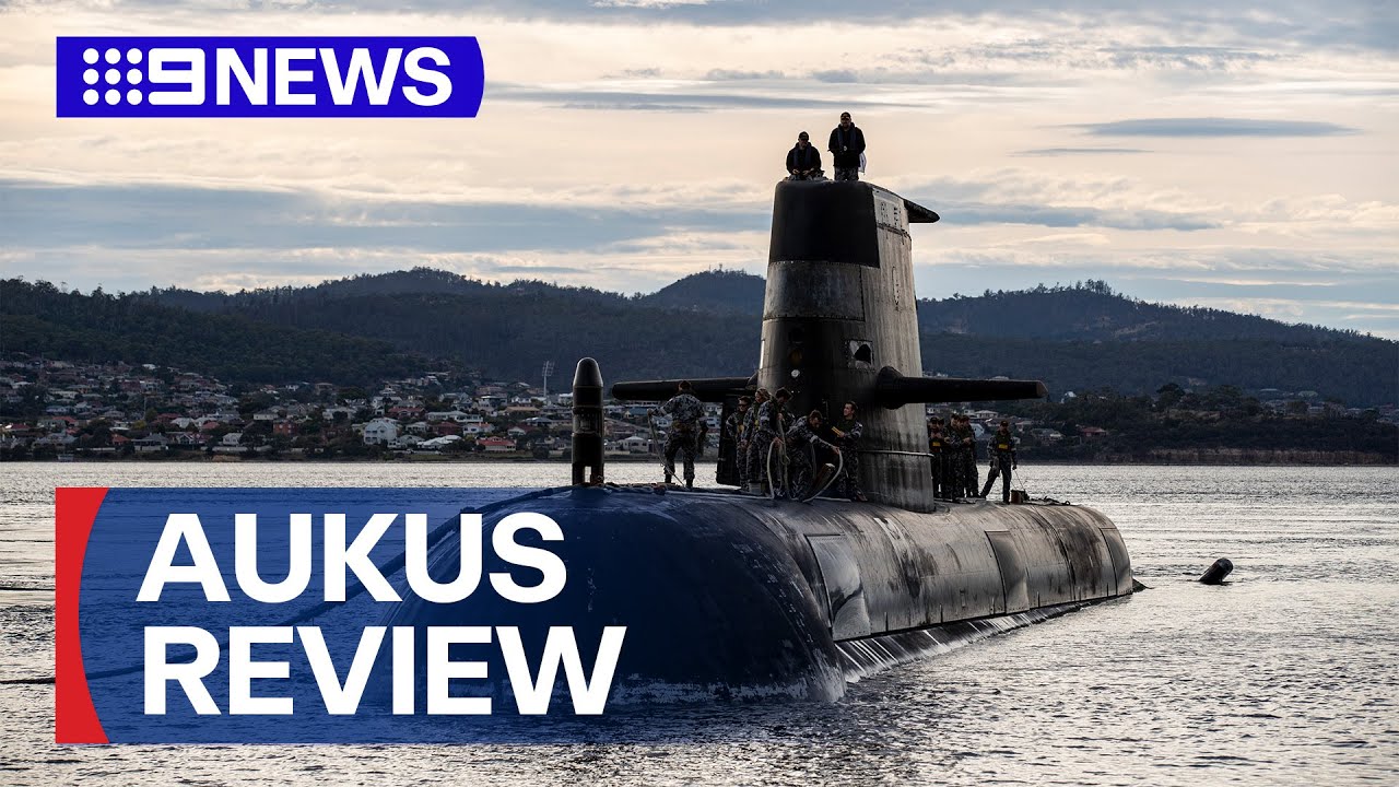 AUKUS sub delivery depends on US production boost | 9 News Australia