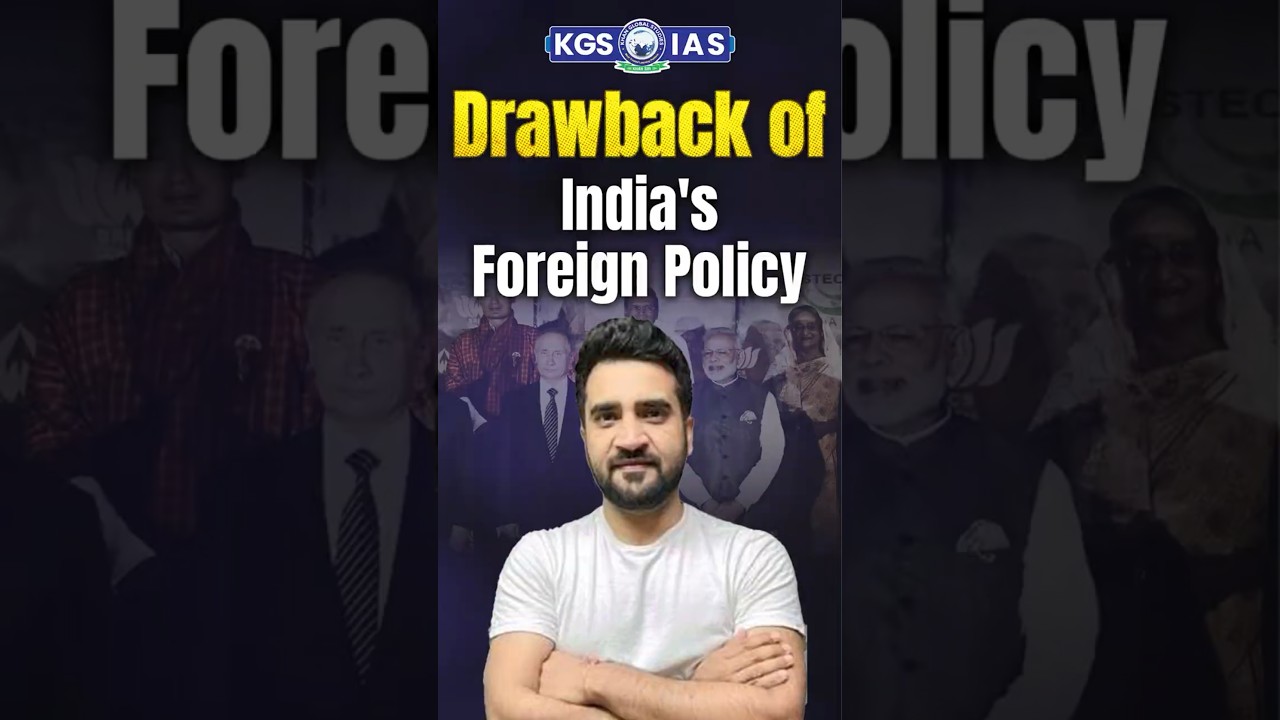 Challenges in India's Foreign Policy | A Critical Analysis 📖 #foreignpolicy #kgsiasenglish