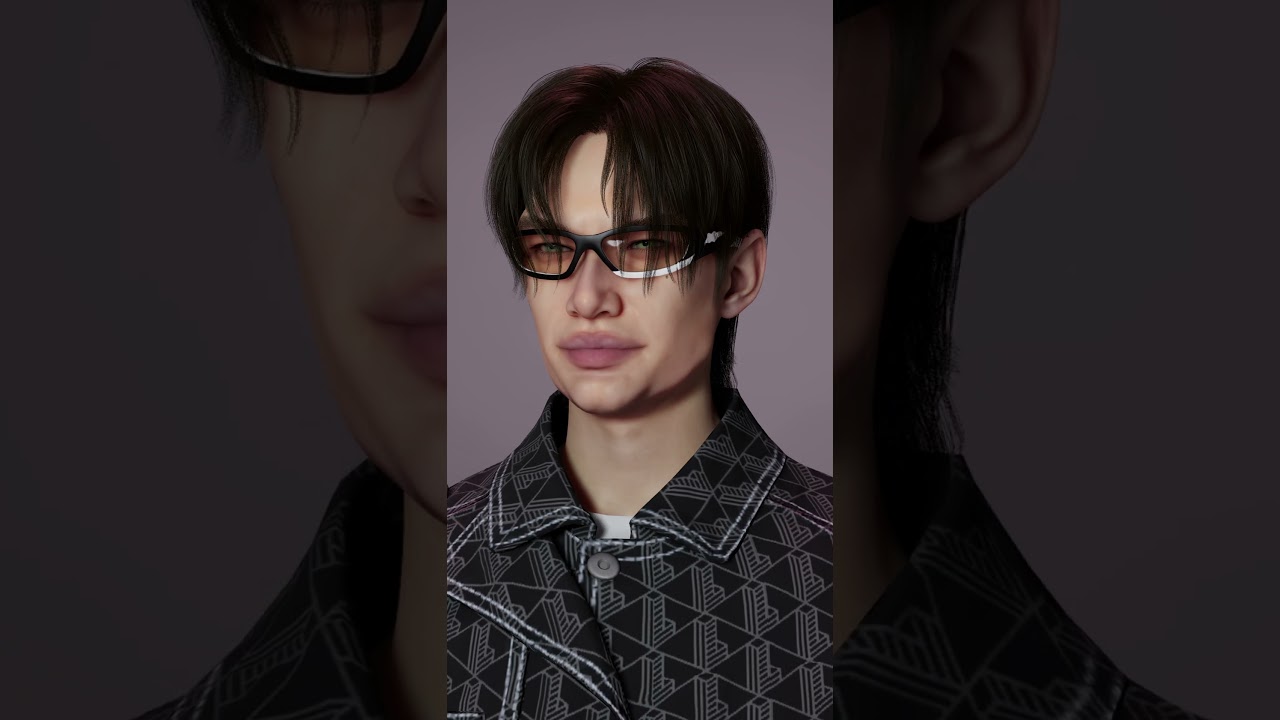 Hacker nerd/ inZOI/ ZoiPanda  #inzoi #desaf&iacute;os #lacoste #inzoigame #inzoigameplay