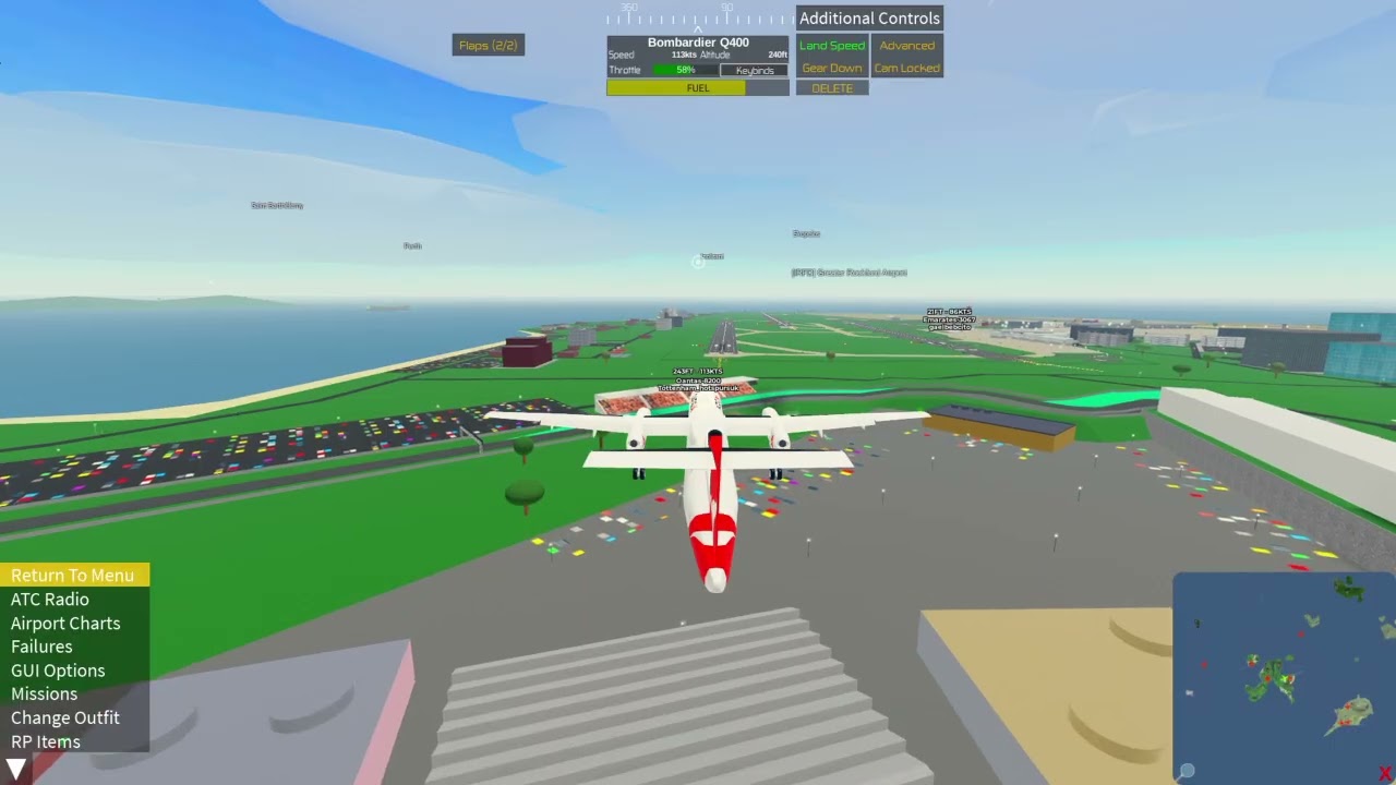 Ptfs dash8 qantas landing at gr from mellor