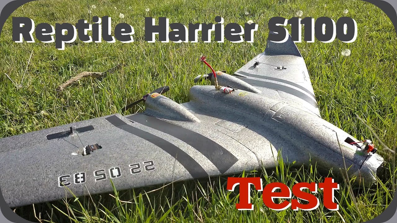 Сумасшедше быстрое крыло Reptile Harrier S1100 !!!
