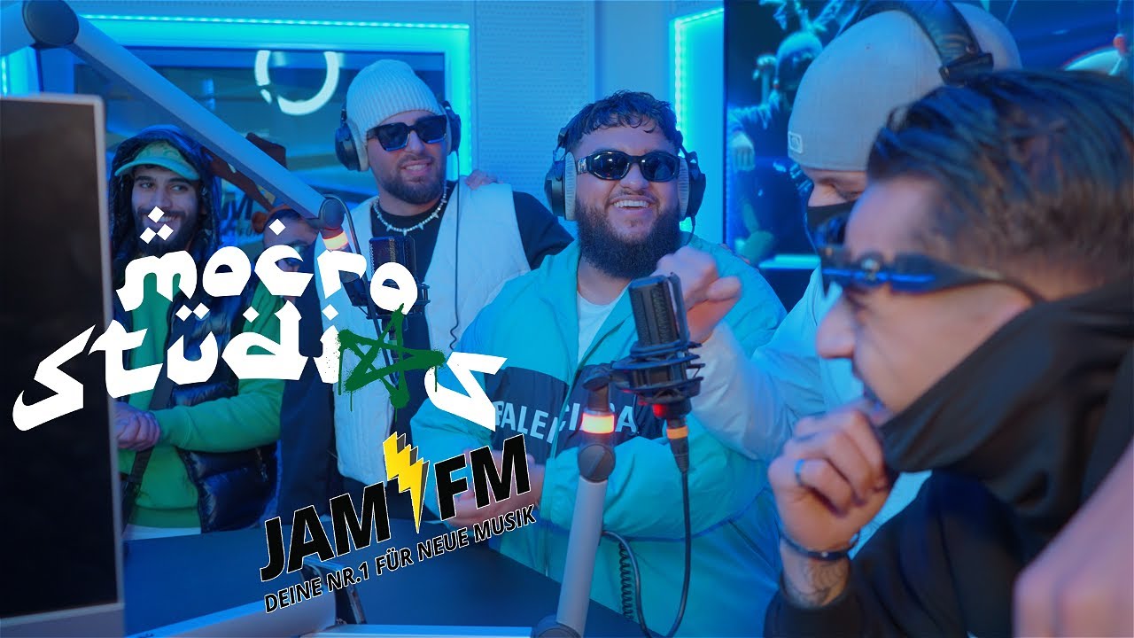 MocroStudios zu Besuch bei JAM FM (mit Accaoui, Mufasa069, Zinatra030, Ghaziviersieben und Gihed)