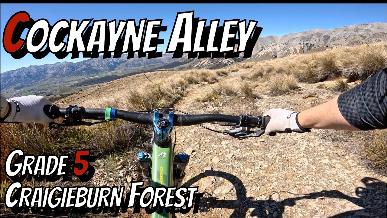 Ready for the Craigieburn Enduro? Pick your line on Cockayne (pause) Alley