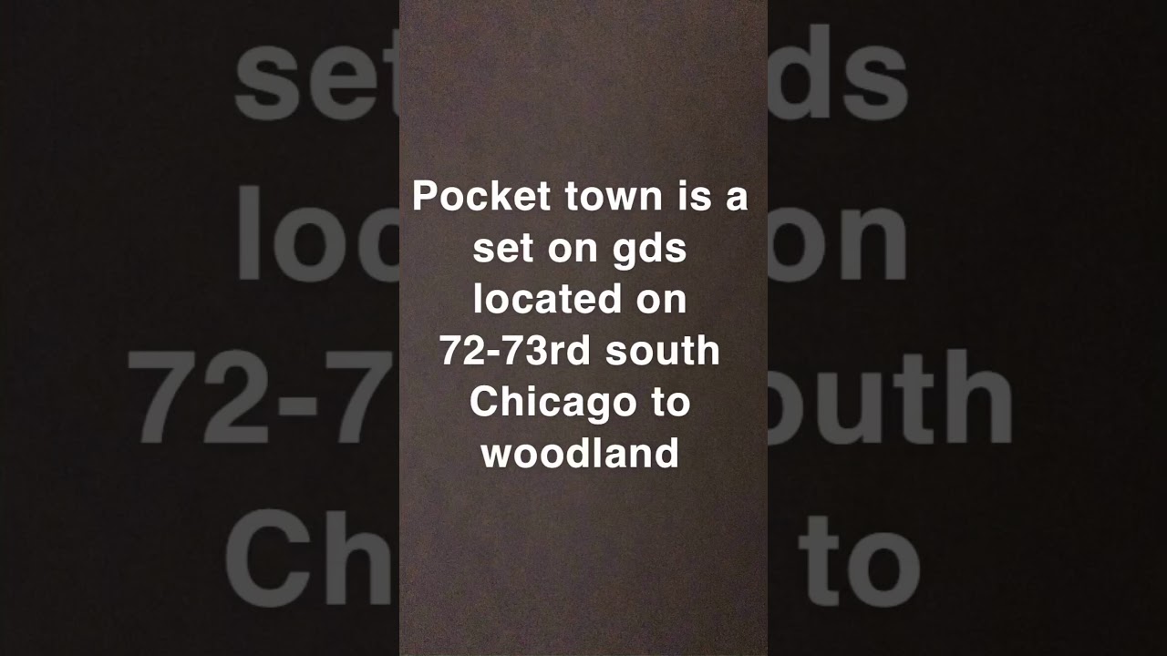 073 POCKETTOWN Profile (episode 2)