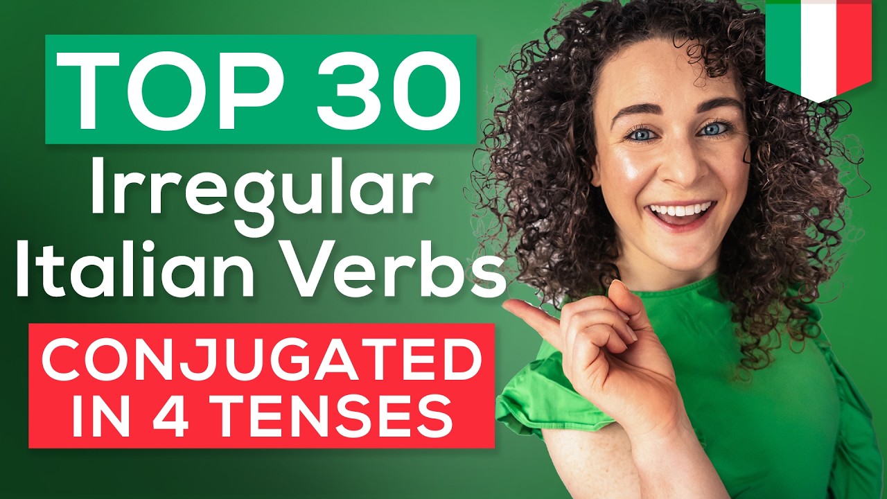 30 Irregular Italian Verbs in 4 Tenses 🇮🇹 FREE PDF Cheat-Sheet 📚
