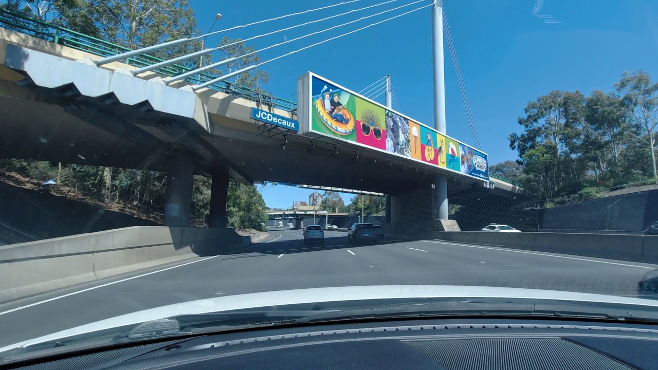 Drive to Melbourne airport | Dash camera |