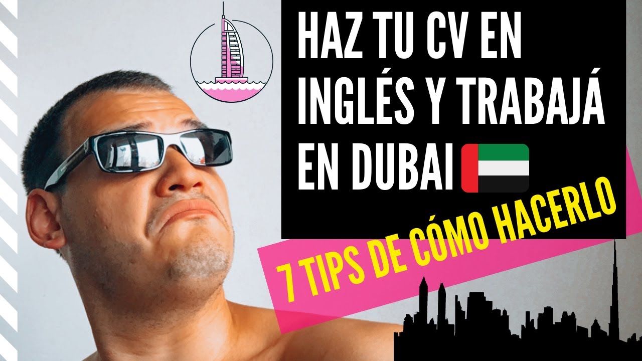 CÓMO HACER TÚ CV y tener Entrevistas en DUBAI🇦🇪 - 7 TIPS para hacerlo 2023- Waiter Bartender