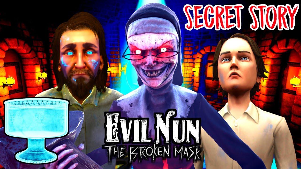 Evil Nun The Broken Mask - СЕКРЕТНАЯ ИСТОРИЯ УИЛЬЯМА 😃 Все секреты (English Video)
