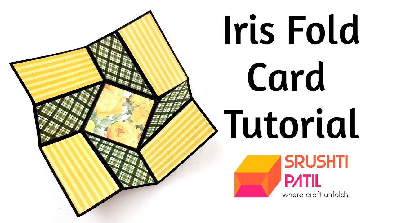Iris Fold Card Tutorial by Srushti Patil
