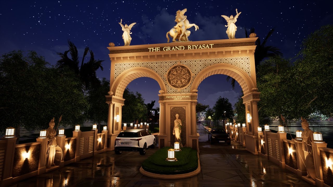 Grand Riyasat Sarthak Singhapor Group Supar Corridore Most Demanding Township #plotinindore