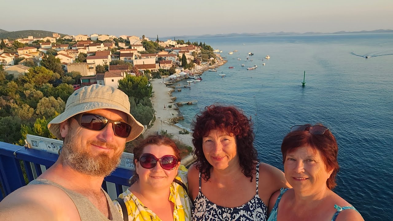 Családi nyaralás2025.12.rész. A  Pašman sziget legszebb strandjai #nature #travel #crotia #family 