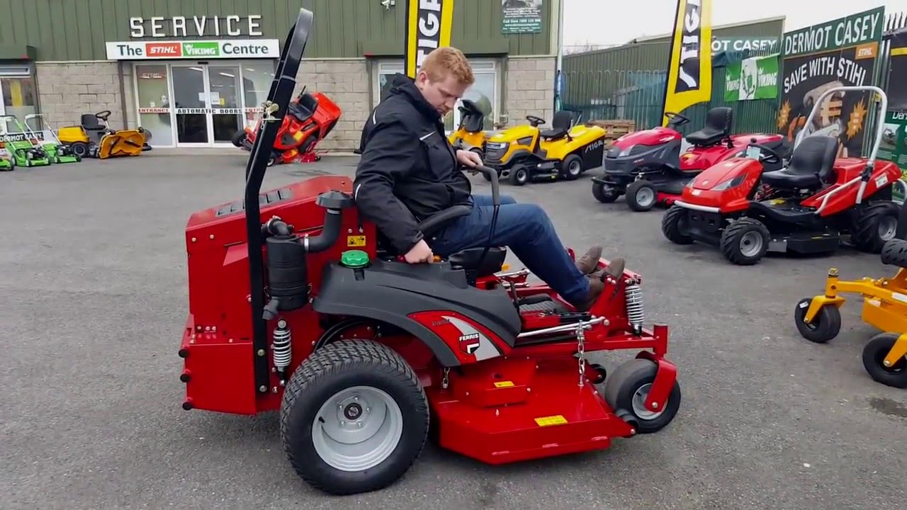 The Zero Turn Ferris Diesel  Start Up And Test Drive