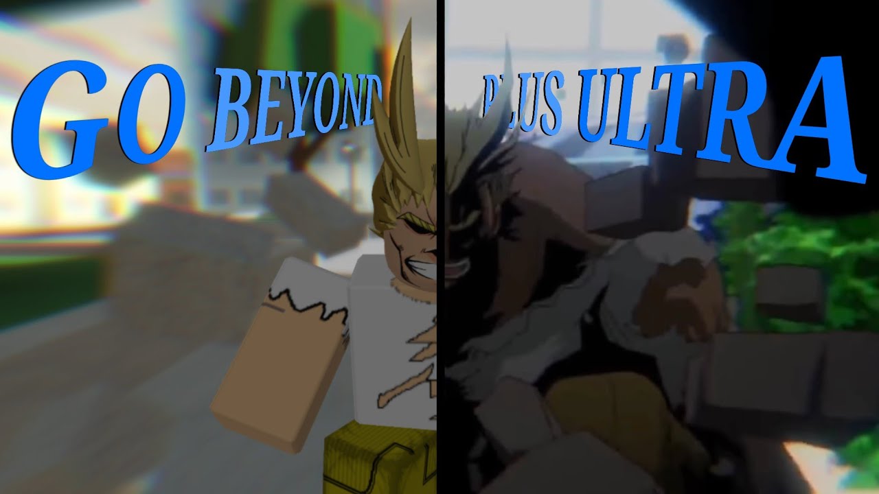 How To Make All Might Plus Ultra Custom Move