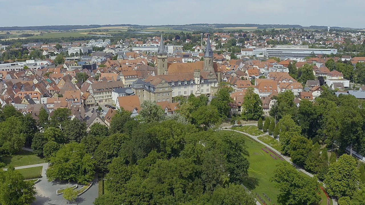 Öhringen aus der Luft