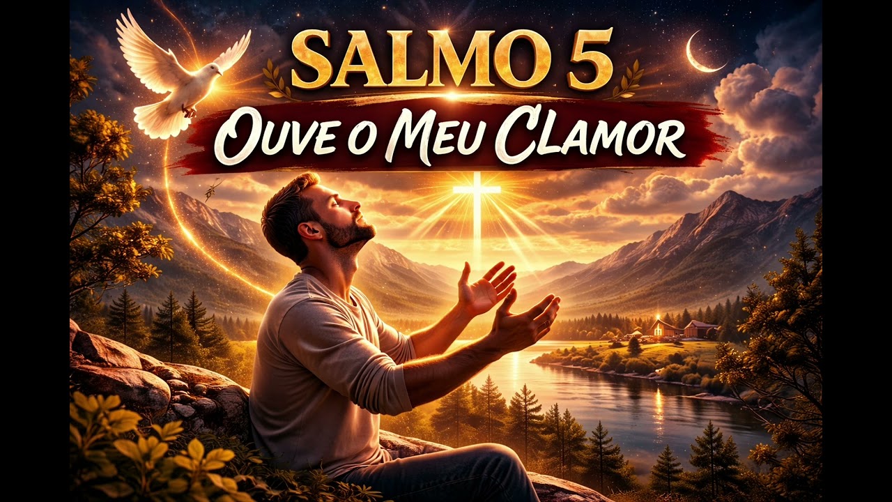 SALMO 5 CANTADO – Ouve o Meu Clamor | Música Gospel Inspirada na Bíblia