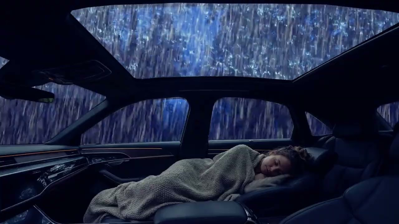 Sonido de Lluvia y Truenos para Dormir Rápido | ASMR Relajante para Insomnio
