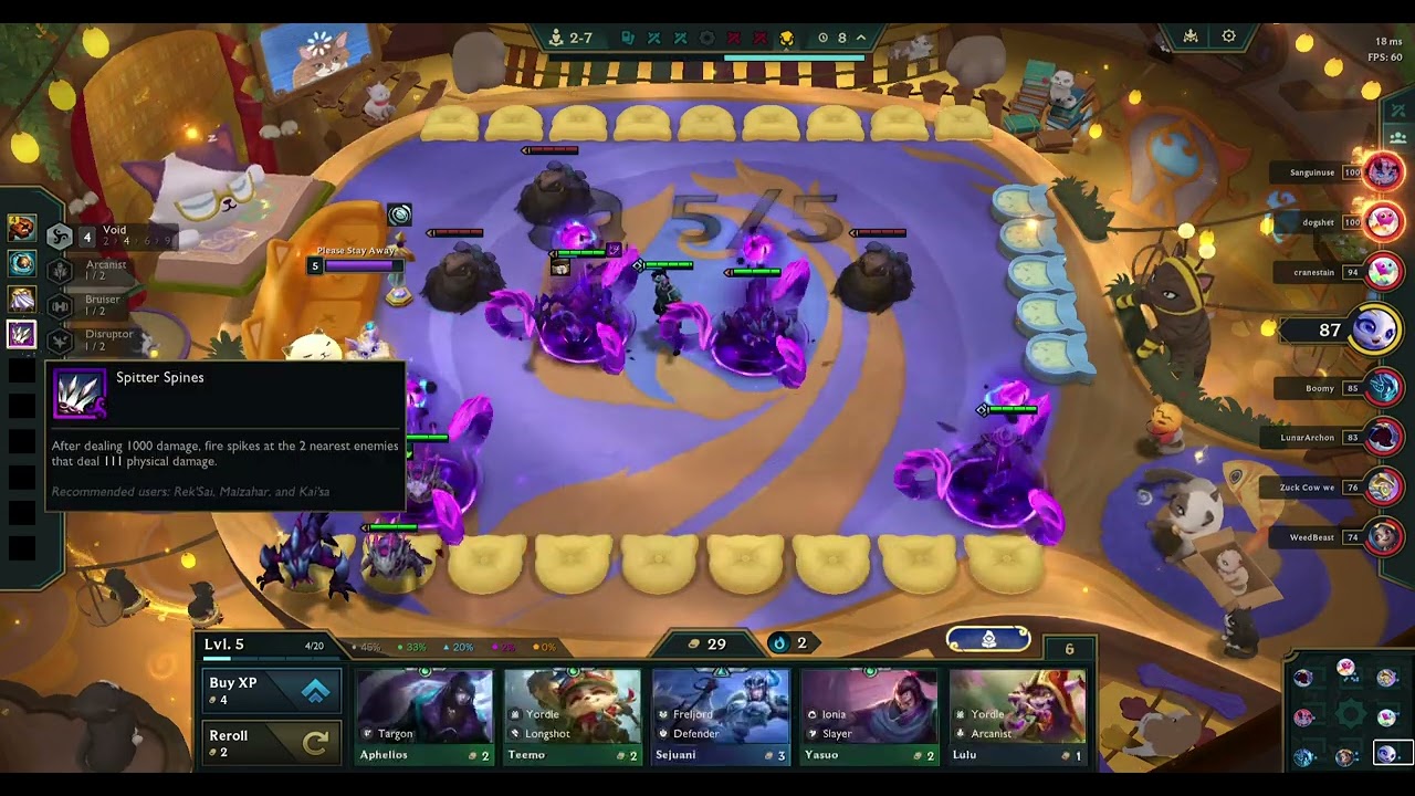 Void takeover by winning the gamble | TFT