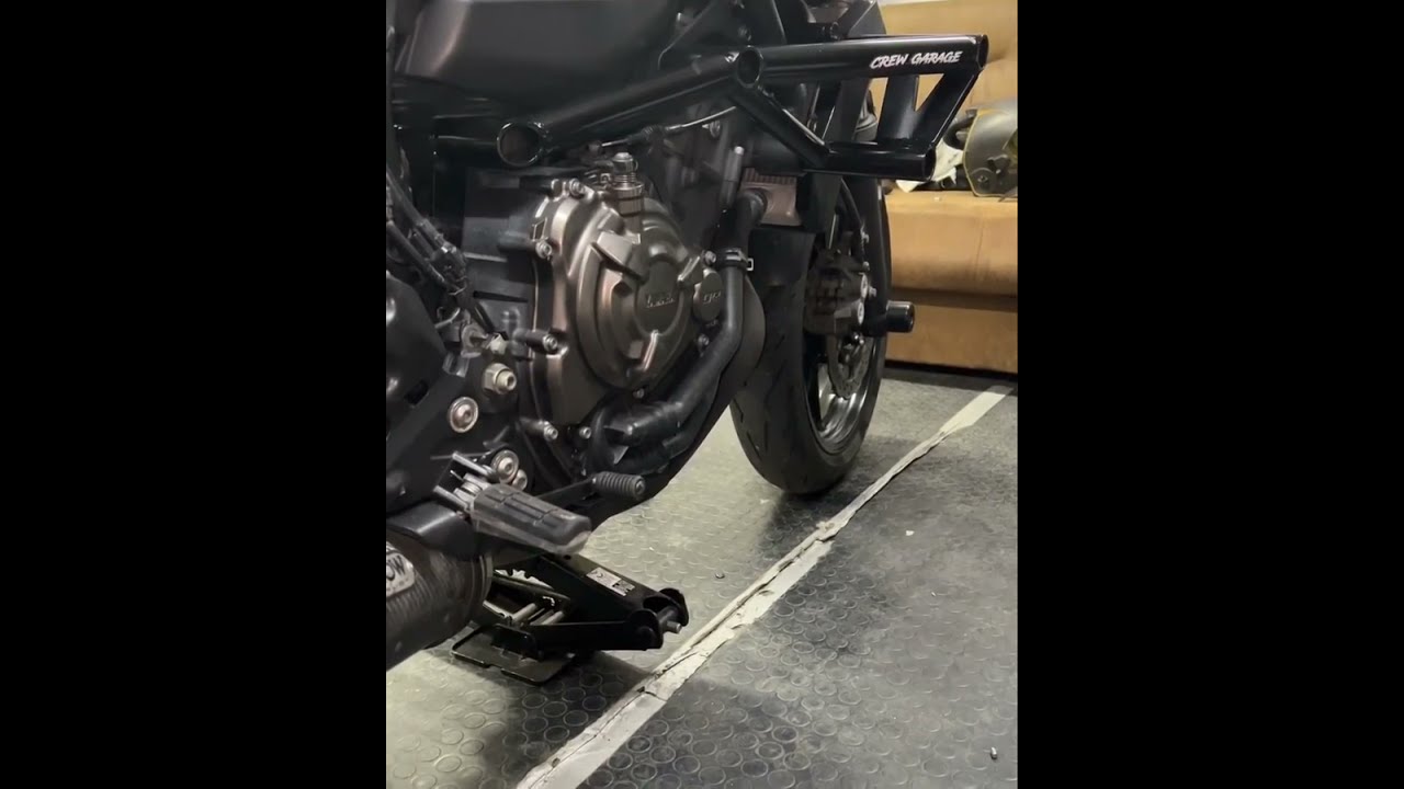 Crash Cage Yamaha MT07 MT-07 (14-24) Stunt Drift Street Engine Guard Highway Bar by Dixer Parts Shop