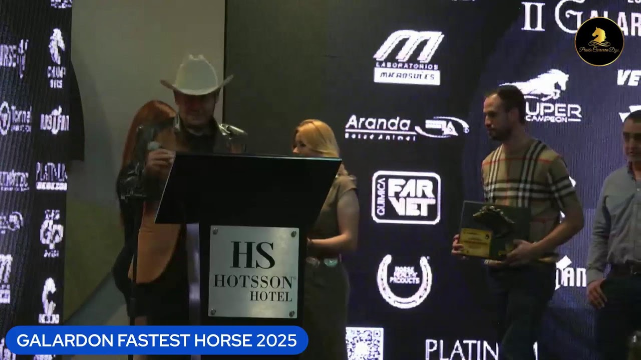 LO MEJOR DE LO MEJOR GALARDON FASTEST HORSE AV