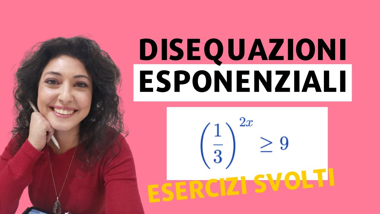 Disequazioni Esponenziali! Teoria + esercizi