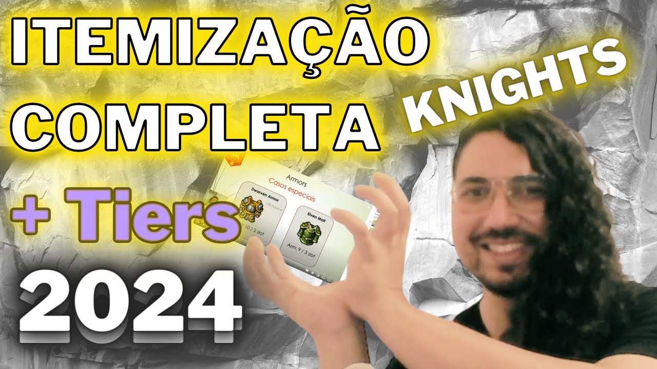 [TIBIA] - TUTORIAL DEFINITIVO DE ITEMIZAÇÃO PARA KNIGHTS - REMAKE 2024 COM TIERS
