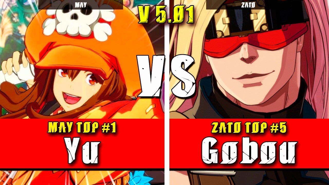 GGST | Yu (May) VS Gobou (Zato) | Guilty Gear Strive High level gameplay