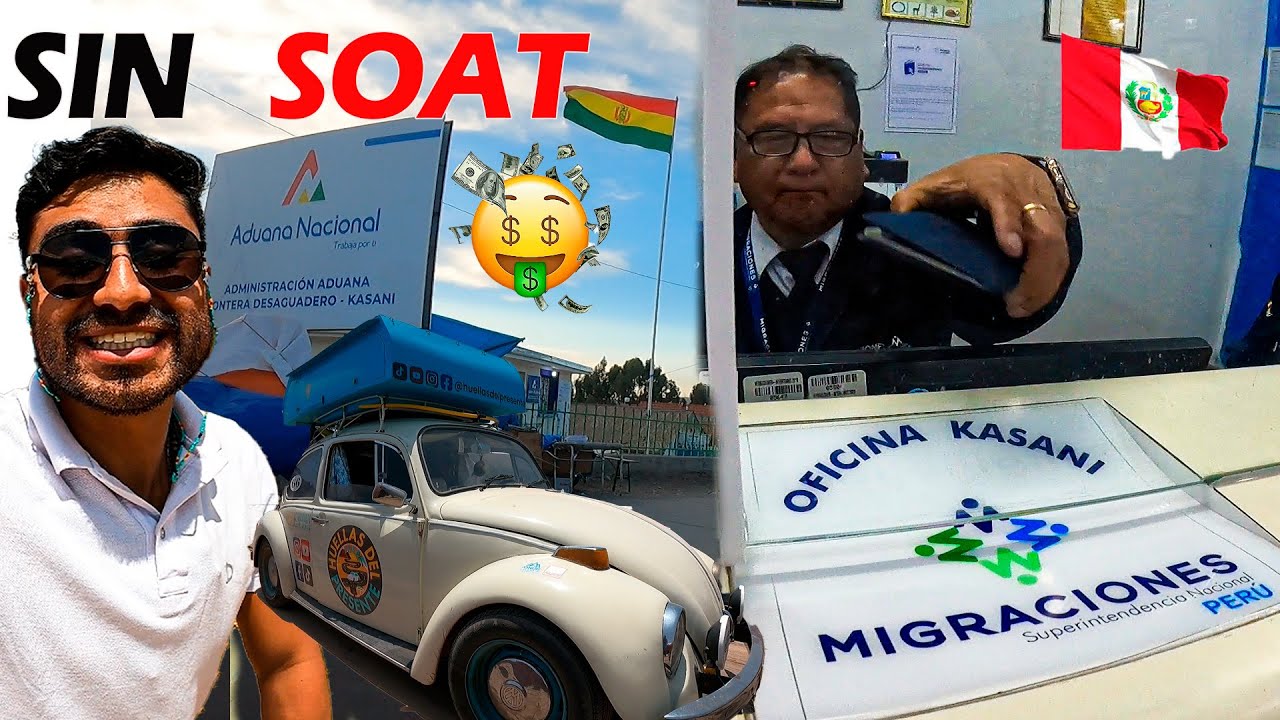Como PASAR La FRONTERA en AUTOMOVIL🔴😮