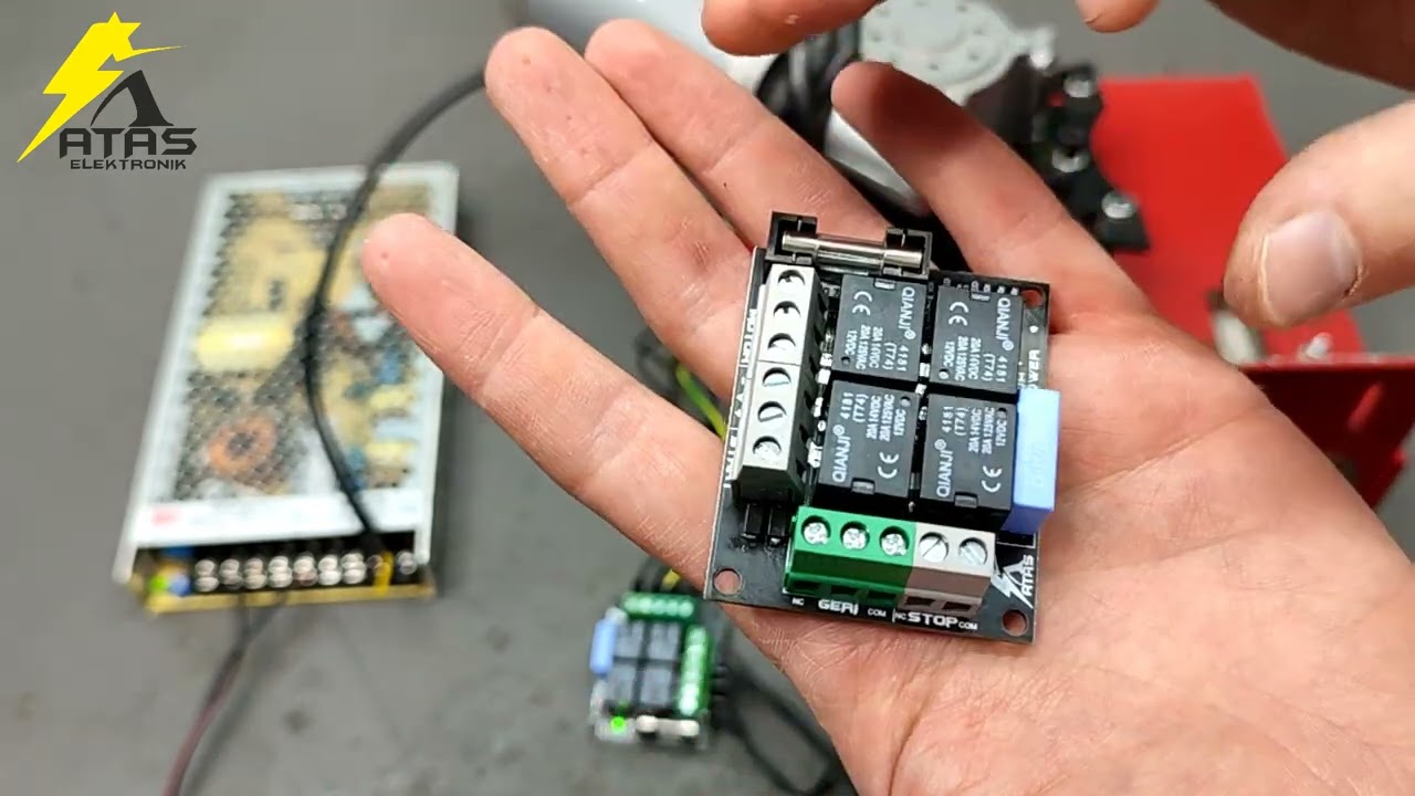 Sigara Sarma Makinası Kontrol Kartı / 20 Amper Gücünde / Mini Ebat