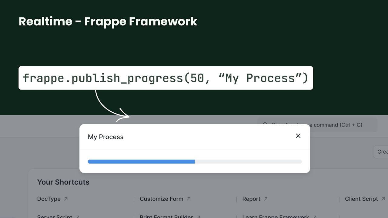 Изучите Realtime / SocketIO в фреймворке Frappe!