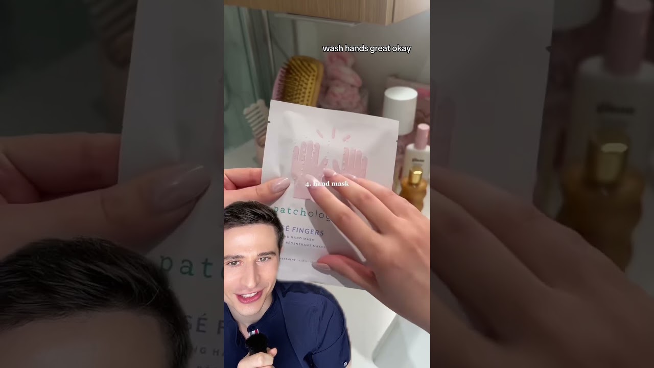 WASTEFUL Hand Care Routine #dermreacts #skincare #asmr
