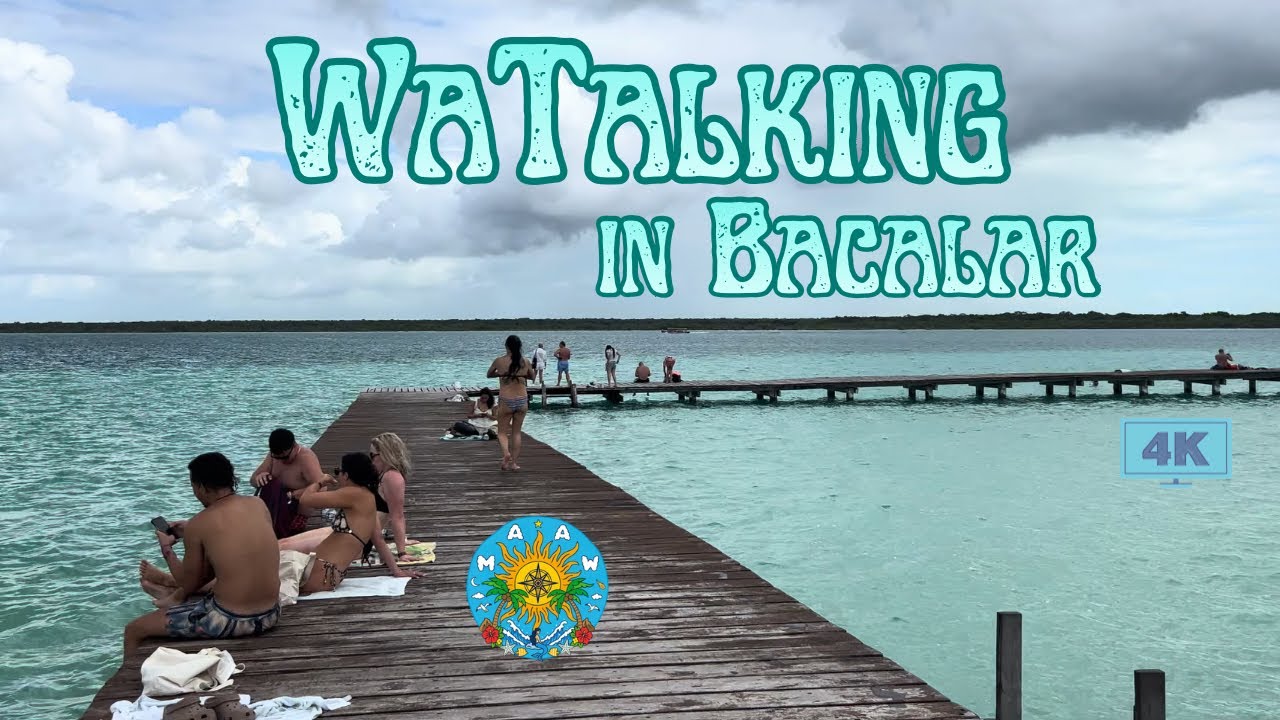 Eco Parque Bacalar Boardwalk Walking Tour 🇲🇽 | Relaxing 4K Slow Travel WaTalking (Mexico, 2025)