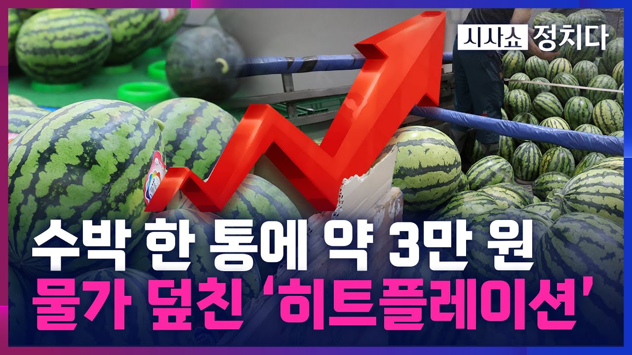 [시사쇼 정치다] 폭염에 밥상 물가까지 '후끈'… 가축 폐사율 작년 대비 7.6배로 급증