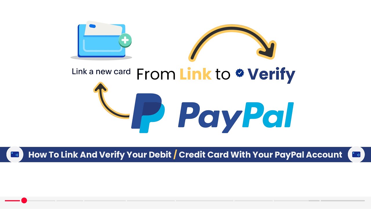 How to Link and Verify Your Debit or Credit Card with PayPal &bull; How to verify my PayPal account