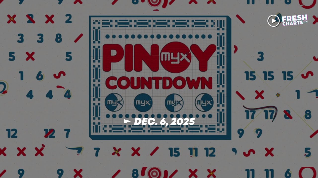 PINOY MYX COUNTDOWN (Dec. 6, 2025) | Fresh Charts PH