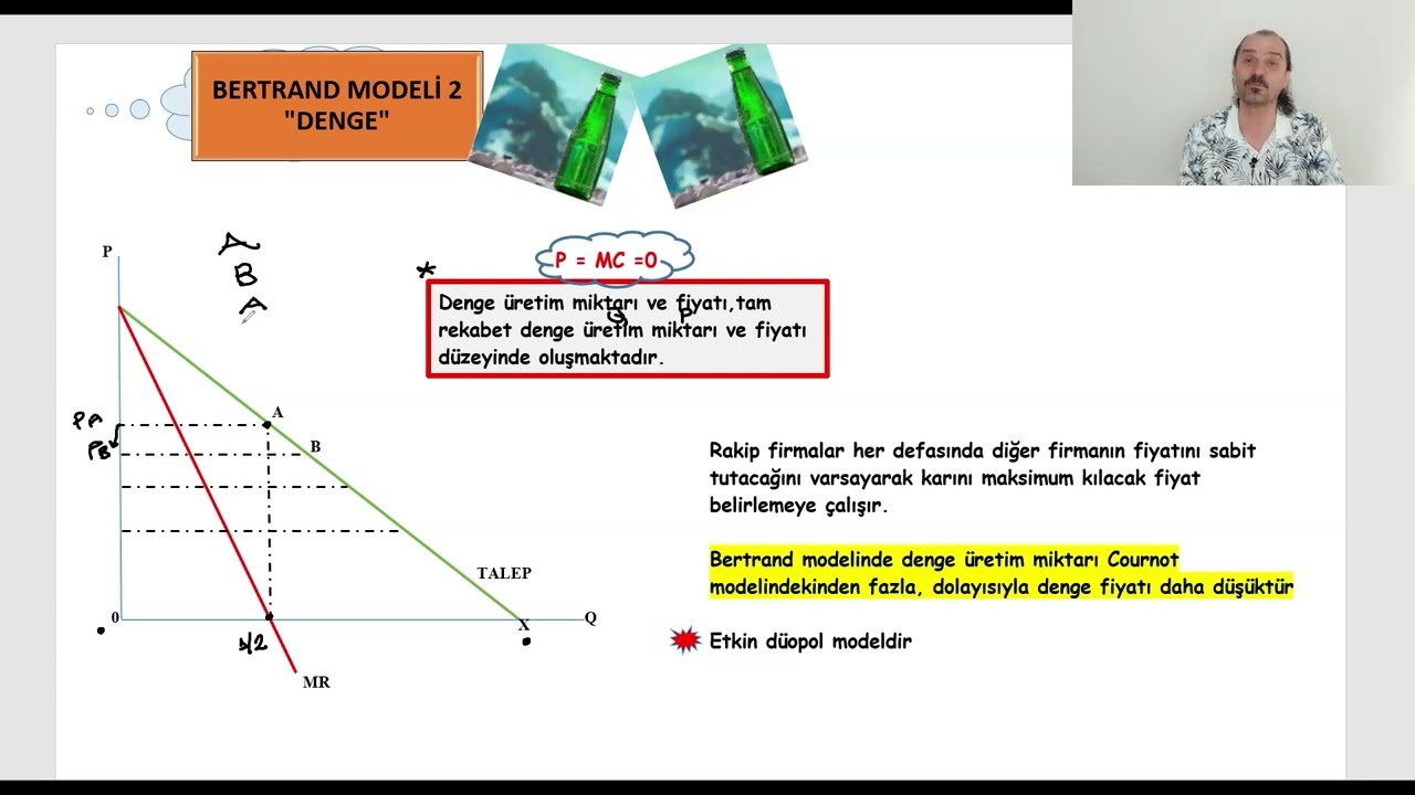 218 ) Mikro İktisat | Oligopol Piyasası | Bertrand Düopol Modeli 2