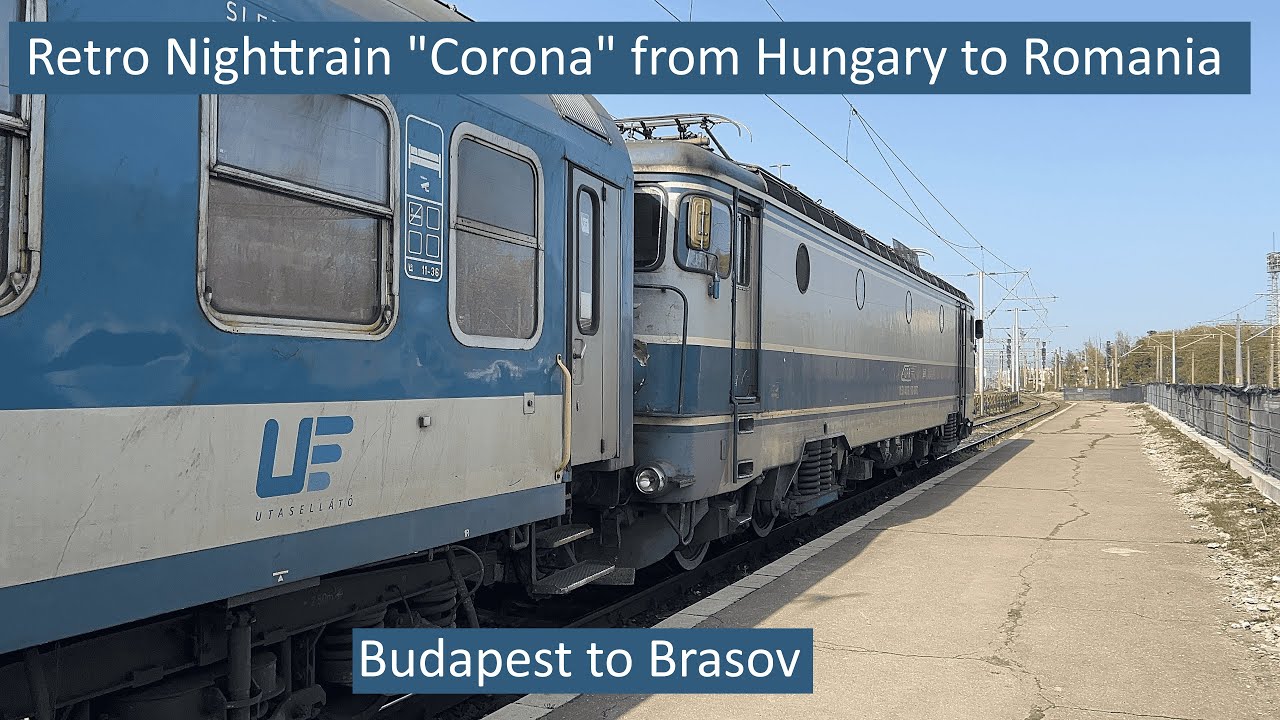 TRIP REPORT | RETRO HUNGARIAN SLEEPER TRAIN BUDAPEST TO BRASOV ROMANIA | SINGLE SLEEPER CABIN