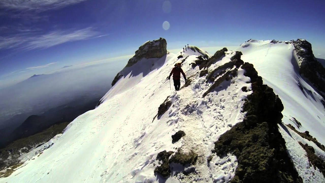Subiendo a la cima Iztaccihuatl 2014