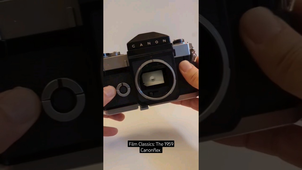 Canon's FIRST SLR!! #camera #filmcamera #film #classiccamera #legend #photography #cameras #shorts