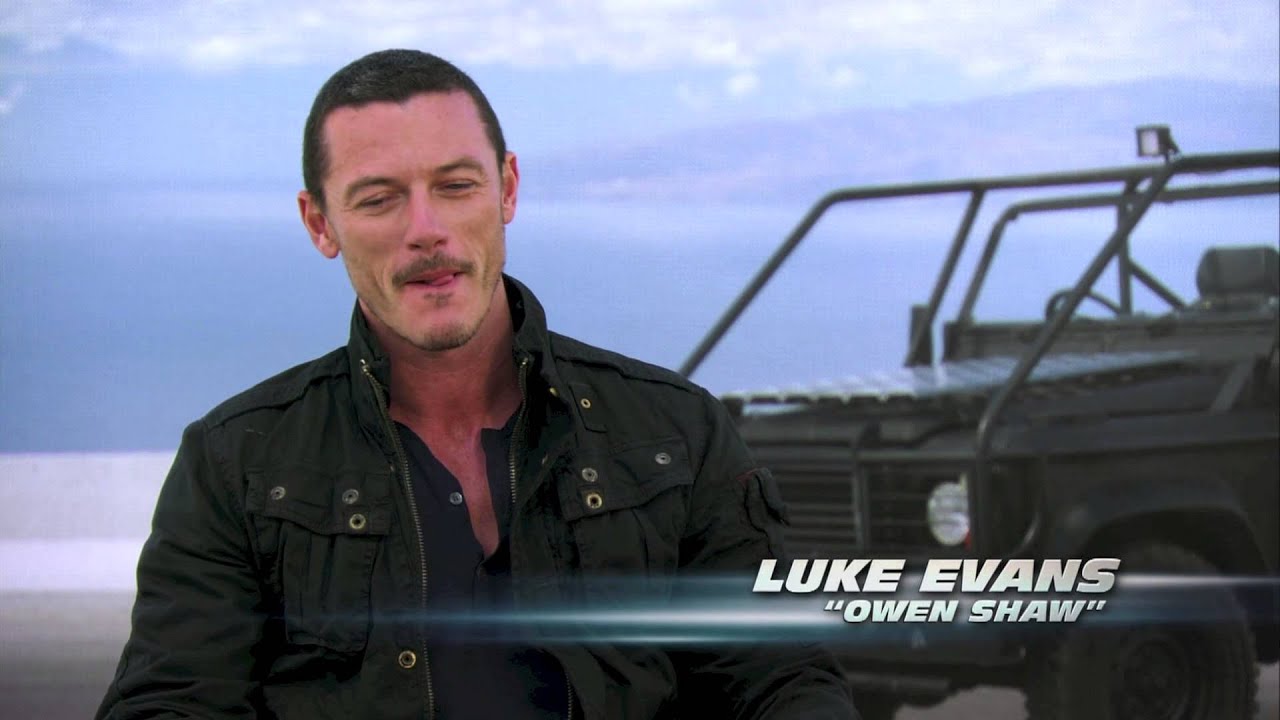 LUKE EVANS - FAST AND FURIOUS 6 OWEN SHAW (BLU RAY EXTRA
